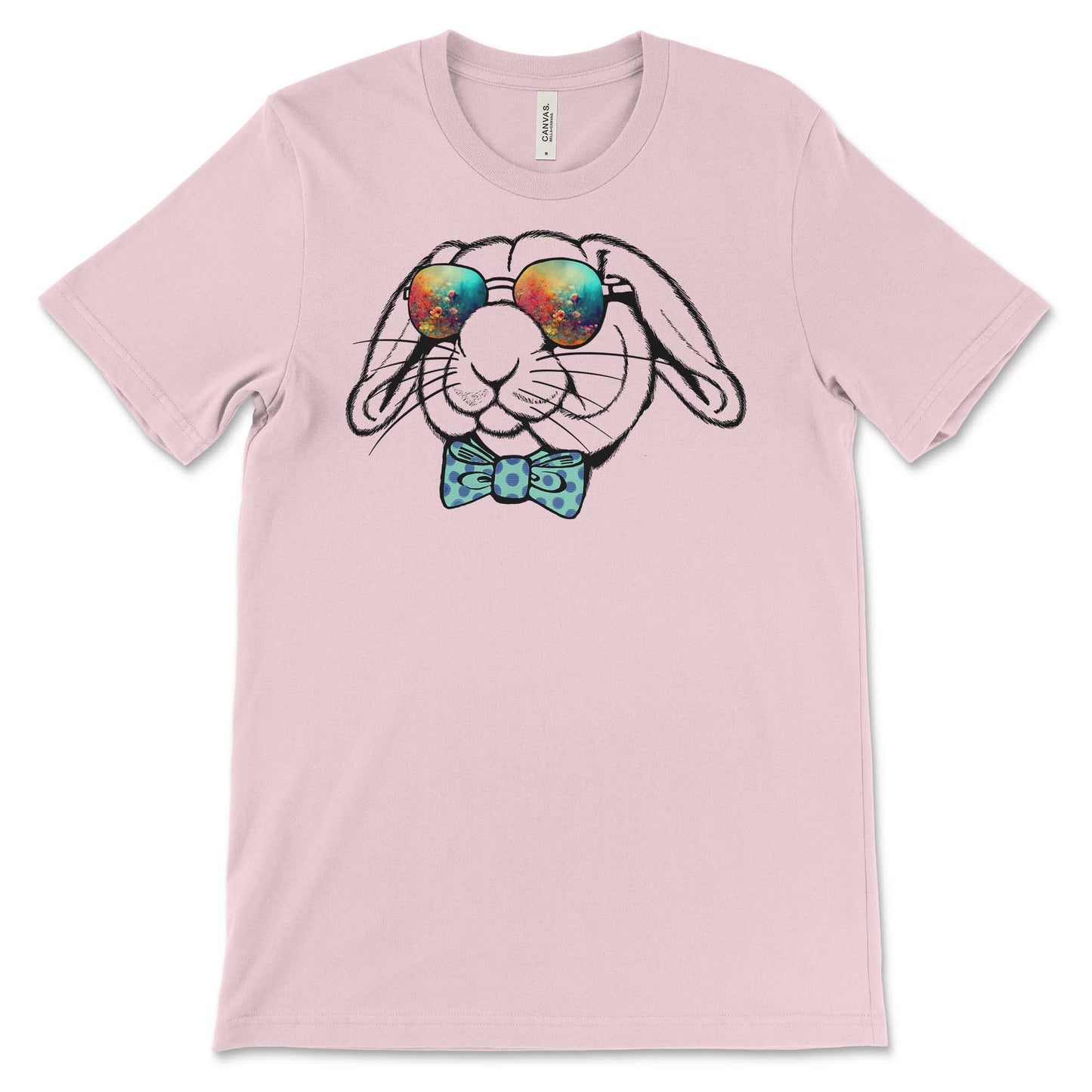 Sunglasses Bunny pink t-shirt