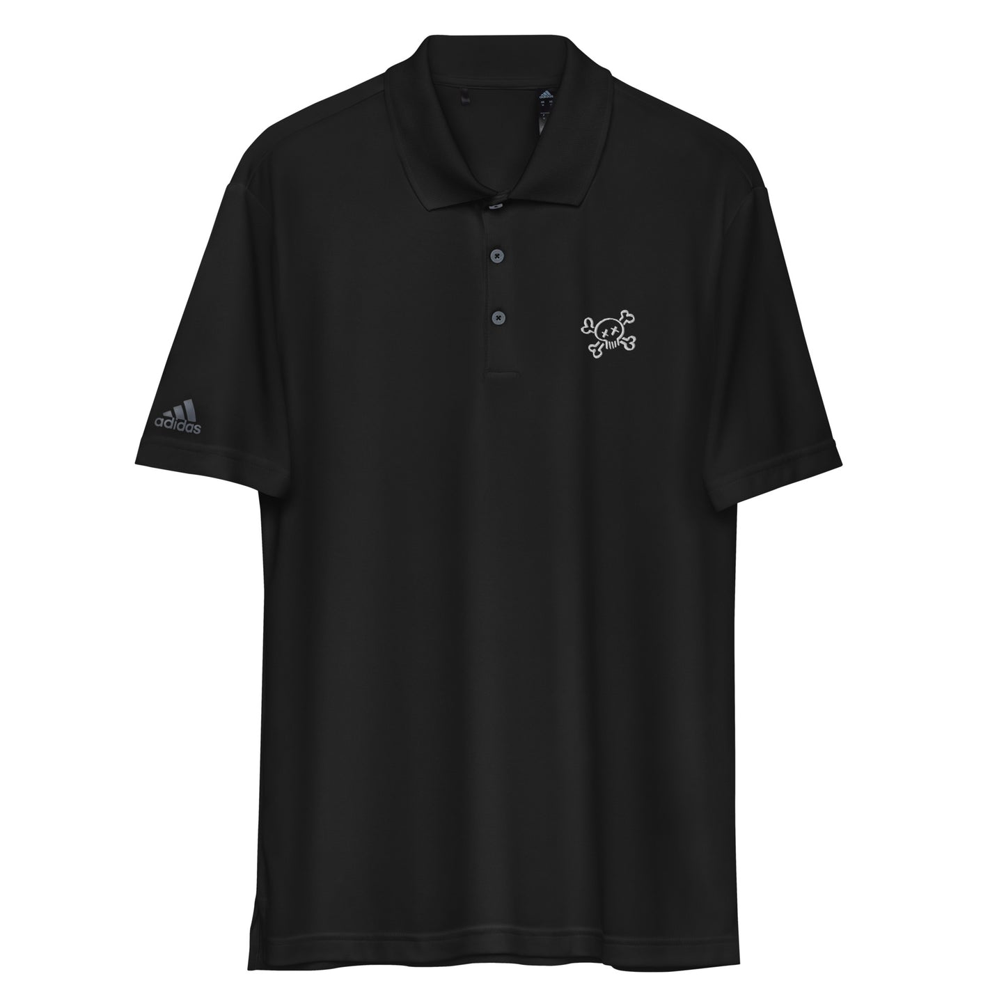 Graffiti Skull Adidas Polo