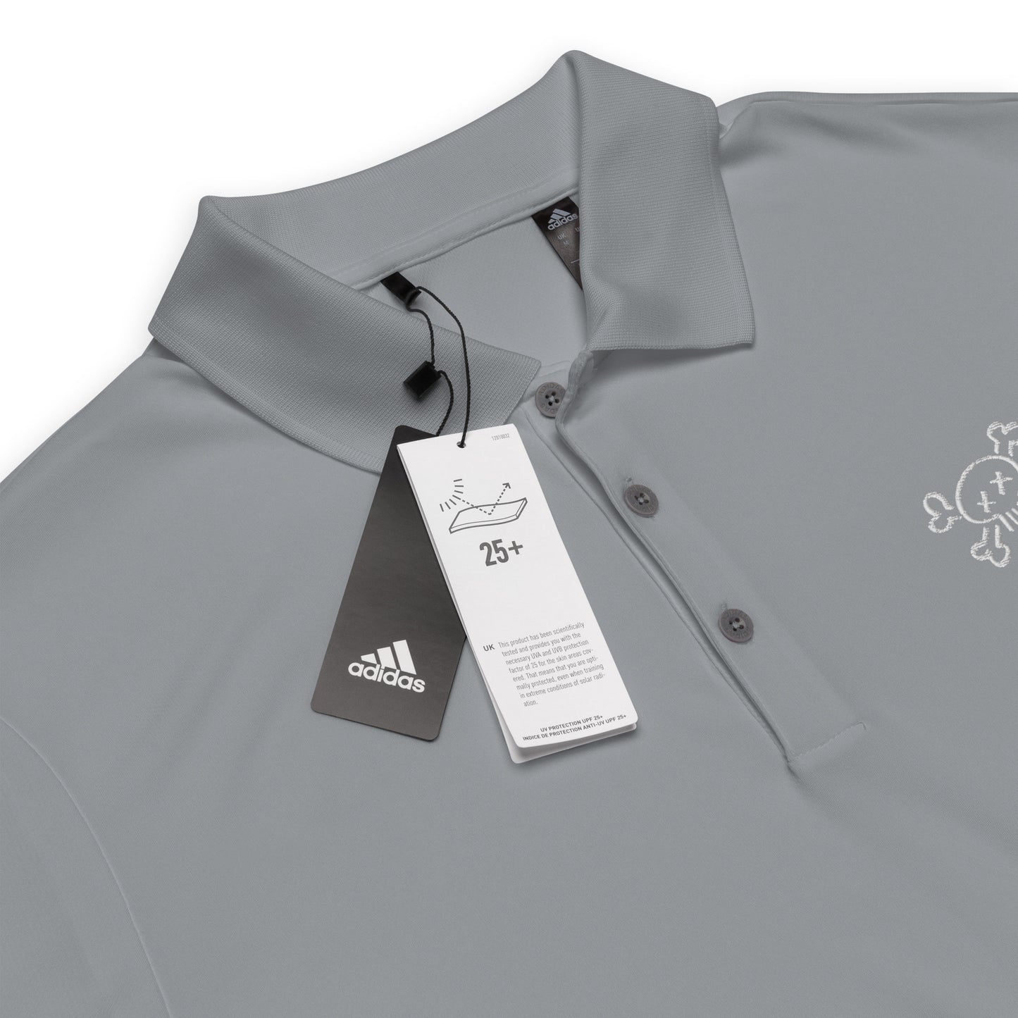 Graffiti Skull Adidas Polo