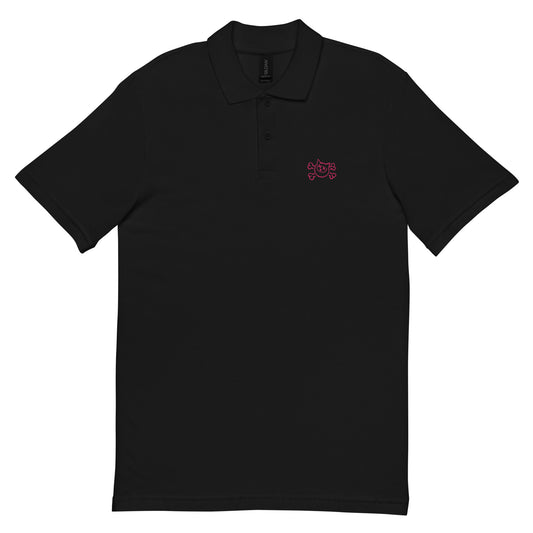 Graffiti Cat Women's Pique Polo Shirt