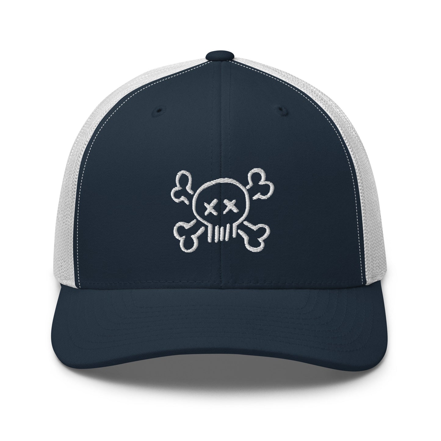 Skull and Cross Bones Trucker Cap